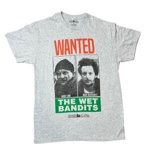 New with tags Home alone movie tee the wet bandits size medium
